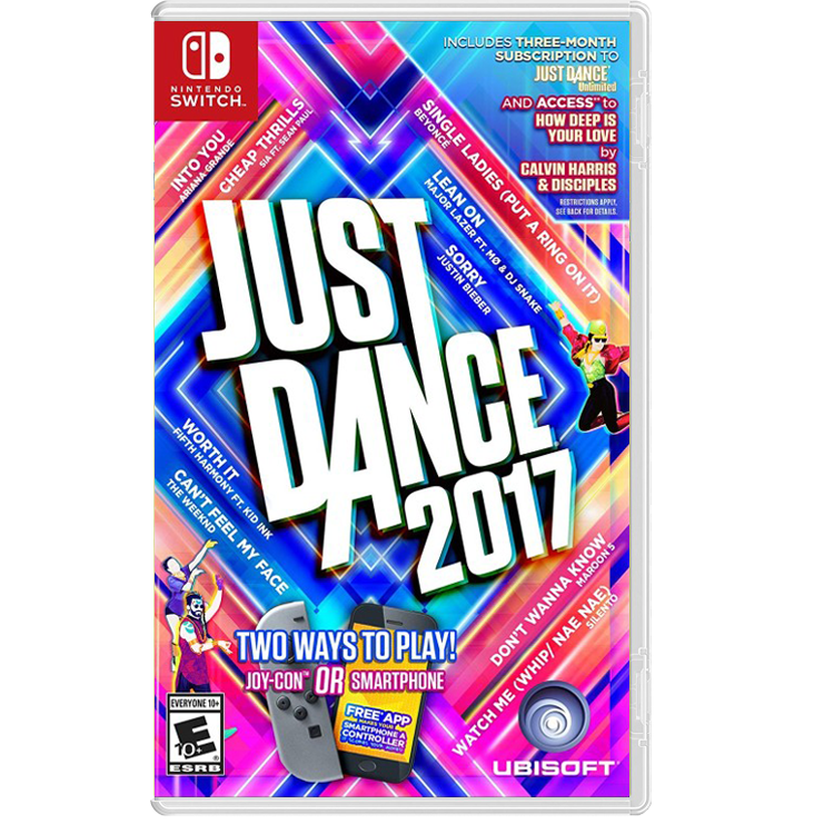 二手Switch游戏 舞力全开2017 英文版