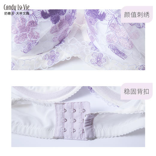 奶糖派大罩杯繁花若梦圆润饱满上托稳定透气舒适女春夏新品 商品图2