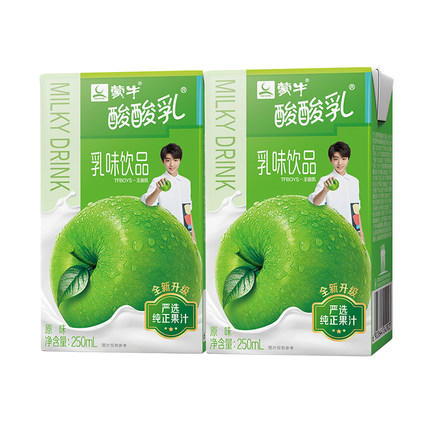 {南宁直播}蒙牛 酸酸乳原味　250ML 商品图0