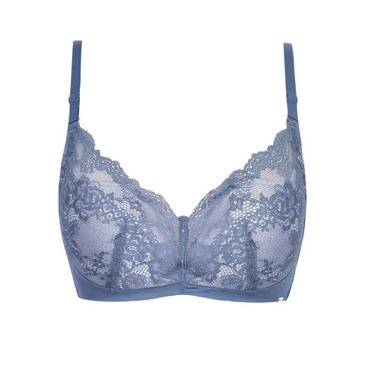 【秒杀品不退不换】皇家丽美小胸托胸聚拢舒适三排扣蕾丝内衣WW907-3 商品图3