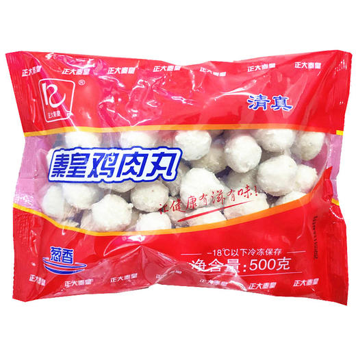 正大鸡肉丸葱香味500g