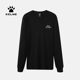 kelme卡尔美运动休闲卫衣新款春季户外系列男圆领上衣套头衫