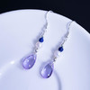 QLSY  QSED20149新款天然珍珠紫水晶耳饰 商品缩略图1
