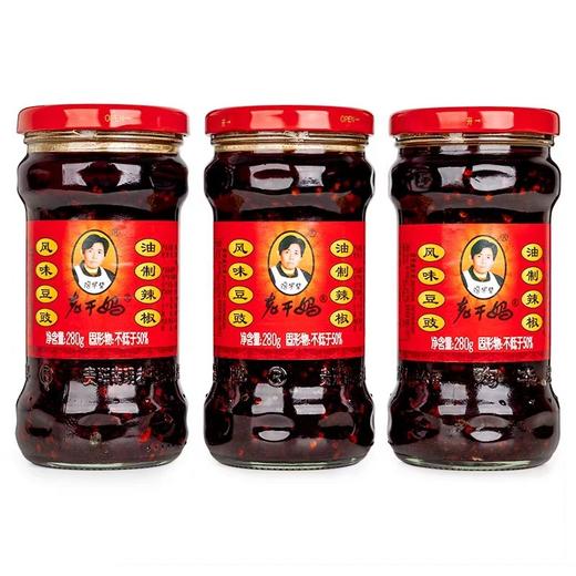 老干妈风味豆豉     280g*24瓶/件 商品图2