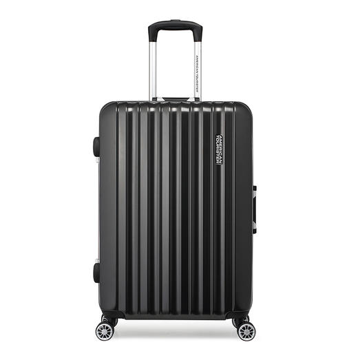 【美旅】经典竖条纹 框架结构坚固耐磨 顺滑万向轮TSA密码锁 丰富内里隔层 拉杆箱 TE4 商品图2