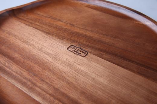 泰国lc living相思木碗家用树叶盘 商品图2