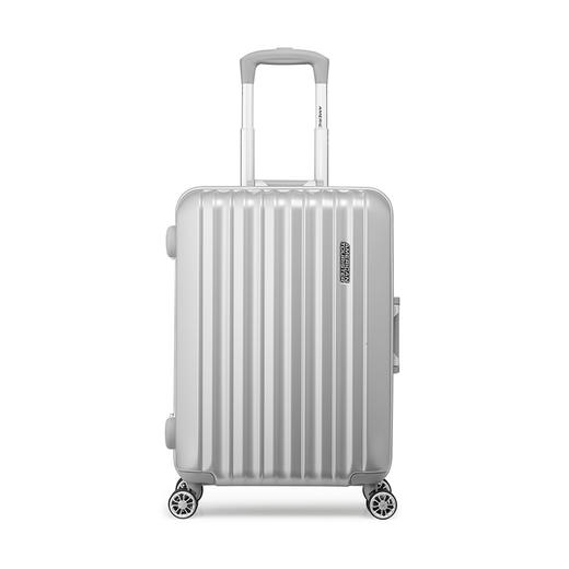 【美旅】经典竖条纹 框架结构坚固耐磨 顺滑万向轮TSA密码锁 丰富内里隔层 拉杆箱 TE4 商品图0