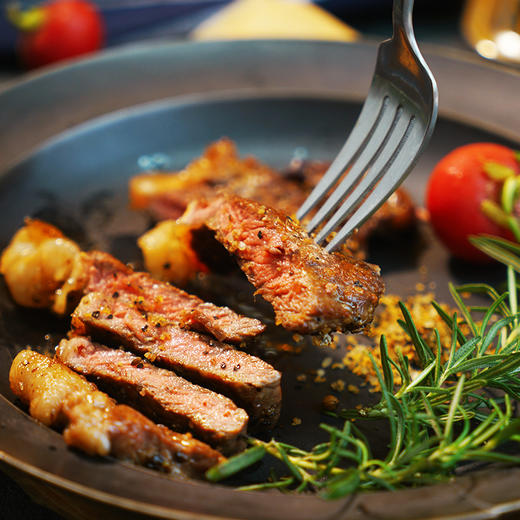 【大希地】纽约客整切西冷牛排120g*20袋+赠黑椒酱20g*20袋（纽约客斯图尔特混发） 商品图2