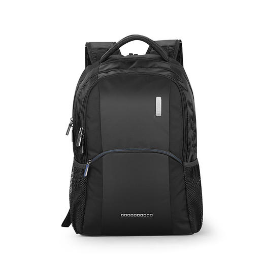 【美旅】轻便耐磨 男士通勤商务 加厚电脑隔层 通风背板 舒适背负 拉杆挂套 双肩包BX9基础 商品图2