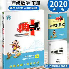 正版2020新版 荣德基综合应用创新题典中点一年级下册数学书人教版RJ