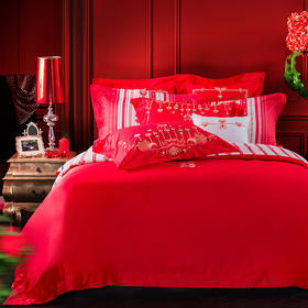 【多喜爱】新绒棉婚庆十件套《真爱至上》