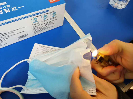 高品质可出口一次性口罩男女通用 3层防护 熔喷布中间层 有效防护率达99%左右 50只/盒 商品图3