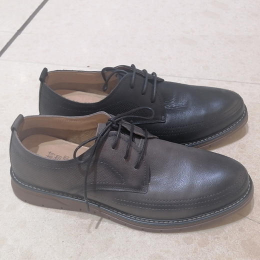 西村名物新款男士休闲商务帅气潮流单鞋春季男鞋X10AW17201 商品图1