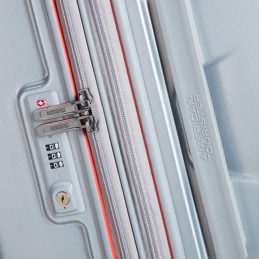 【美旅】大容量 防刮耐磨 扩展双层拉链 多口袋分隔 拉杆箱 37G 商品图4