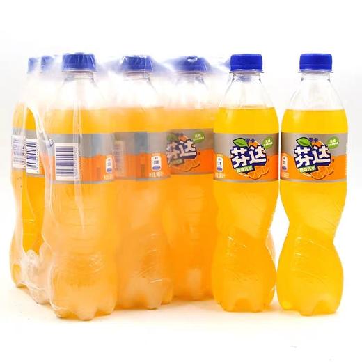 芬达橙味 500ml*24瓶/件【下单5件送3瓶500可乐，可与可乐/雪碧混搭】 商品图0