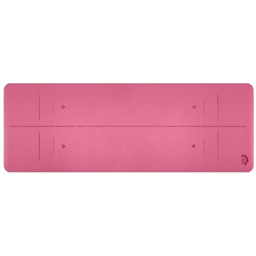 HWT华威特十一周年店庆瑜伽垫土豪垫PU垫(带体位线） 商品图1