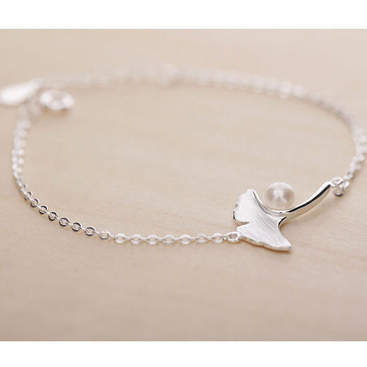 手链复古文艺森系银杏叶手链时尚饰品恋与制作人女韩版 商品图3