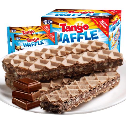 【巧克力味】印度Tango 奥朗探戈咔咔脆威化饼干160g 商品图0