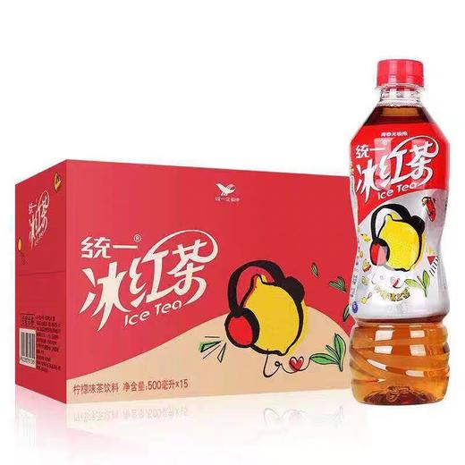 统一冰红茶 500ml*15瓶/件 商品图0