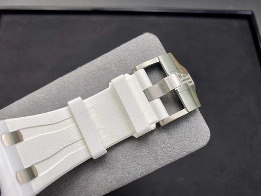 JF 爱彼AP26400 蓝圈盘 白陶瓷壳 3126机芯12位小秒 44毫米直径 市面强版本 商品图10