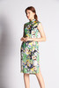 【伯妮斯茵】2S63410--绿色连衣裙--开花的果树--《燃烧的灵魂--梵高》 商品缩略图0