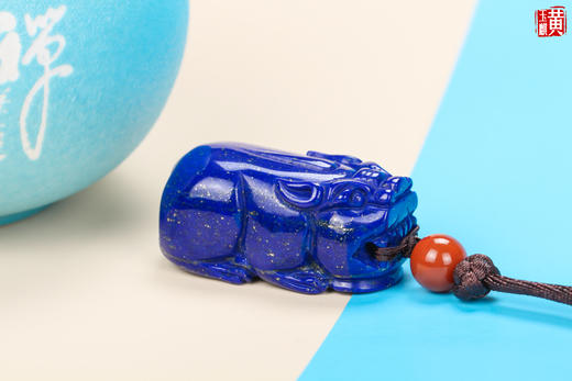 青金石【貔貅】吊坠 配精美挂绳 商品图0