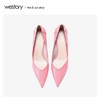westory2020春季新品时髦女王尖头高跟鞋女W20AE51851 商品缩略图1
