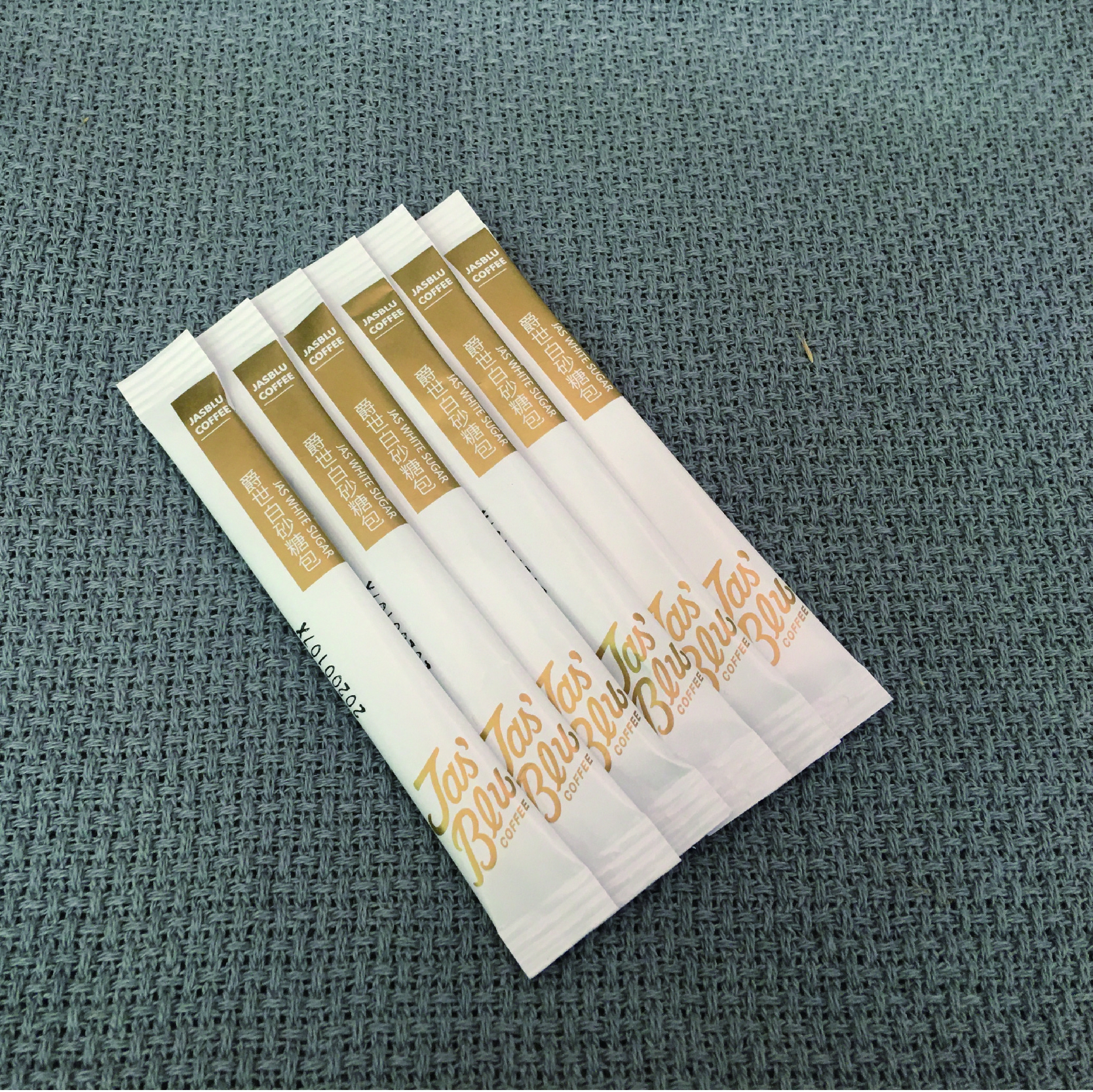 咖啡好伴侣 爵士白砂糖包/赤砂糖包 5克*100条/袋  白砂糖/赤砂糖