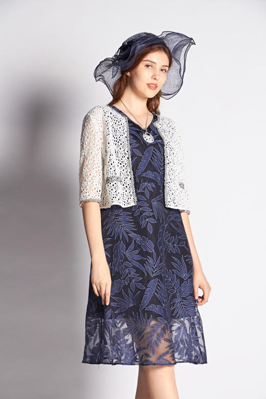 【伯妮斯茵】2S6344--连衣裙--雨中美景--《燃烧的灵魂--梵高》 商品图1