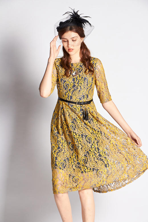 【伯妮斯茵】2S6319--连衣裙--雨中美景--《燃烧的灵魂--梵高》 商品图1