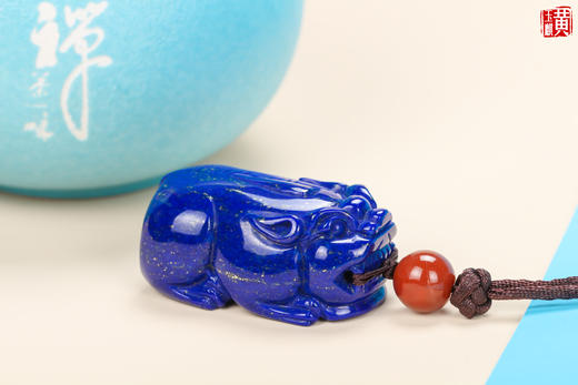 青金石【貔貅】吊坠 配精美挂绳 商品图1