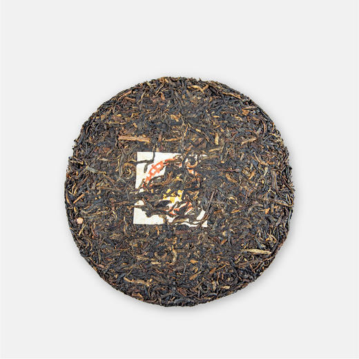 2003年中茶黄印青饼 1片生茶(400克/片)
