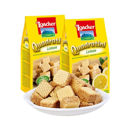 莱家柠檬味威化饼干125g 商品图0