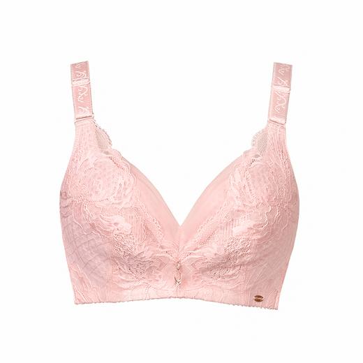 【秒杀品不退不换】皇家丽美WW1818-1薄款无钢圈托胸款文胸大胸显小内衣 商品图6