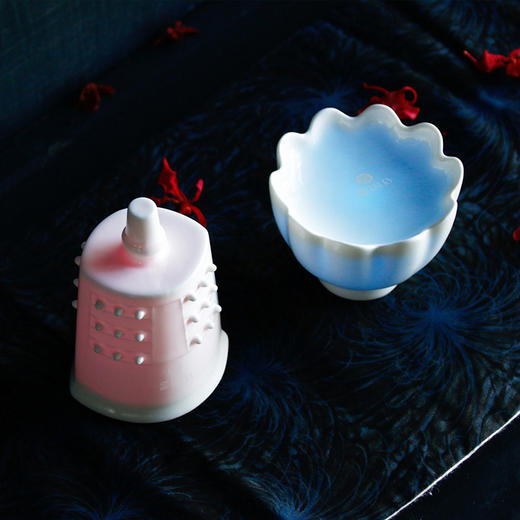 瓷灯珍玩·莲花温碗 商品图2