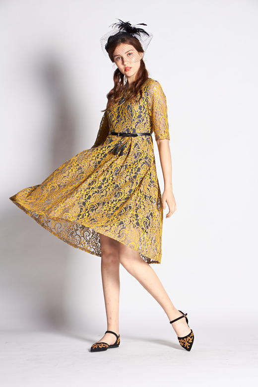 【伯妮斯茵】2S6319--连衣裙--雨中美景--《燃烧的灵魂--梵高》 商品图2