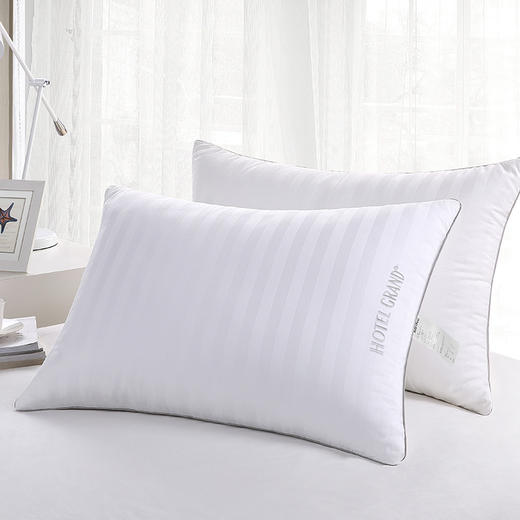 五星舒适羽毛枕(一对) 商品图0