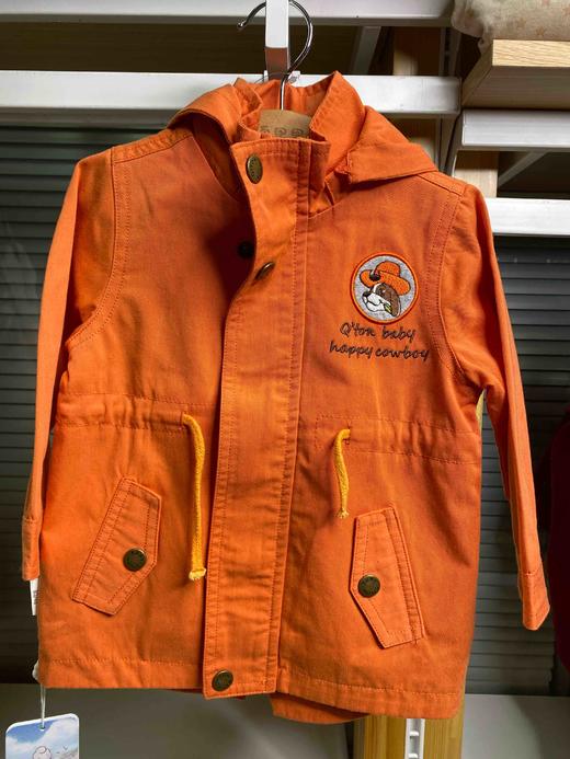 棉果果春秋款男童风衣外套M112130218080 商品图4