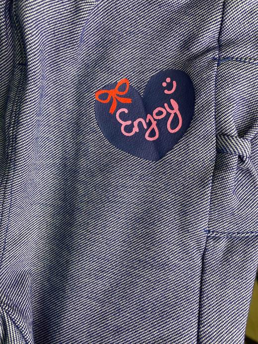 棉果果春秋款女童斜纹牛仔长裤M122200218069 商品图4