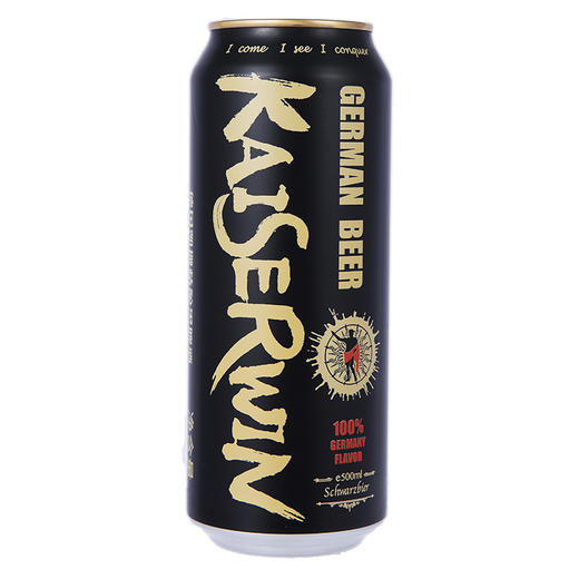 德国凯撒精酿黑啤酒500ml