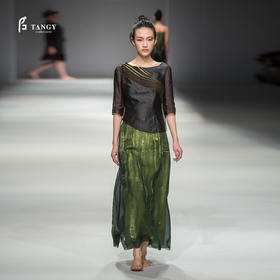 TANGY Collection 天意 禾雀花系列 桑蚕丝半身裙