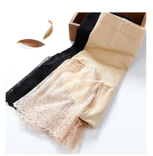 女士安全裤带鱼骨收腹性感蕾丝网纱小蛮腰提臀内裤无缝美体塑身887/025 商品图3