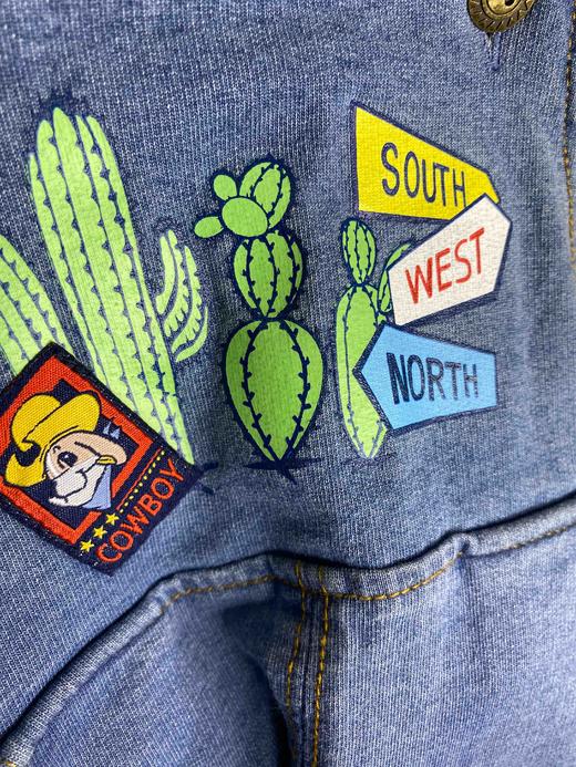 棉果果春秋季男童背带裤M112204218087 商品图3