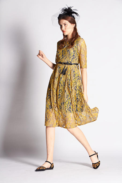 【伯妮斯茵】2S6319--连衣裙--雨中美景--《燃烧的灵魂--梵高》 商品图3