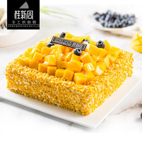 【椰香芒果】温州桂新园手工烘焙馆慕斯蛋糕