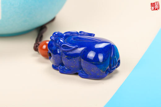 青金石【貔貅】吊坠 配精美挂绳 商品图4