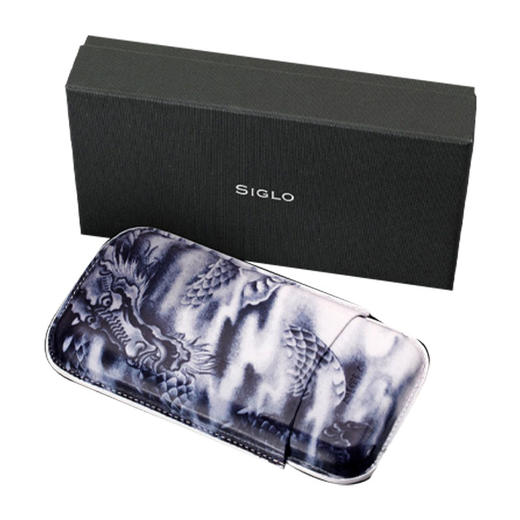 Siglo Tattoo Leather cigar case 世纪刺青风雪茄皮套 商品图4