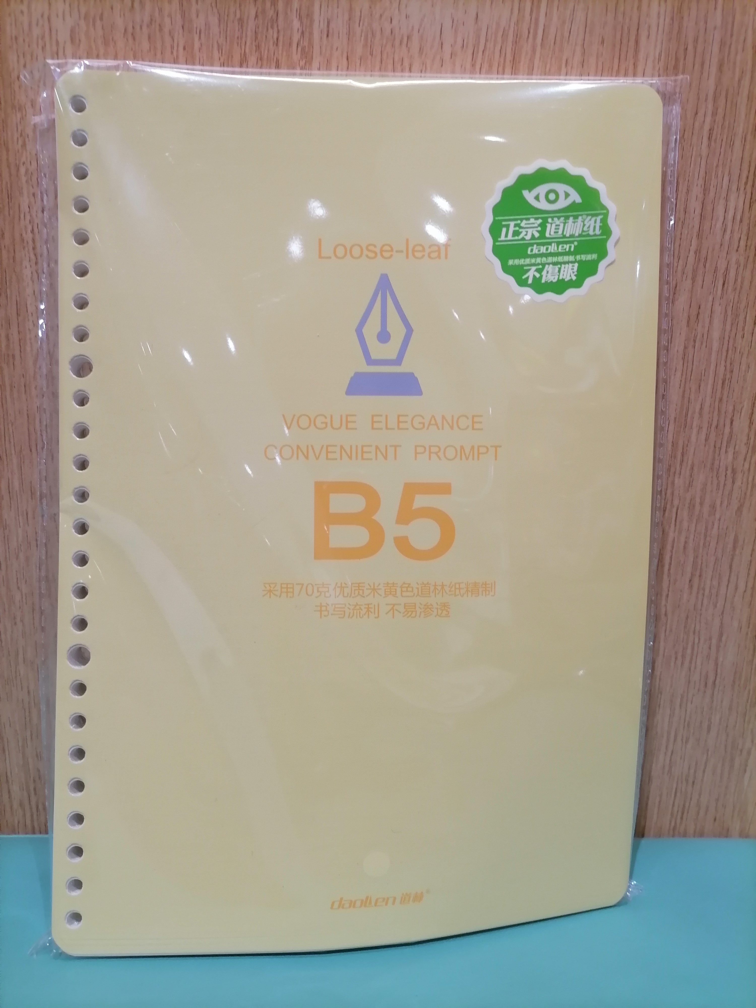 道林B5-100页笔记本内页2699B