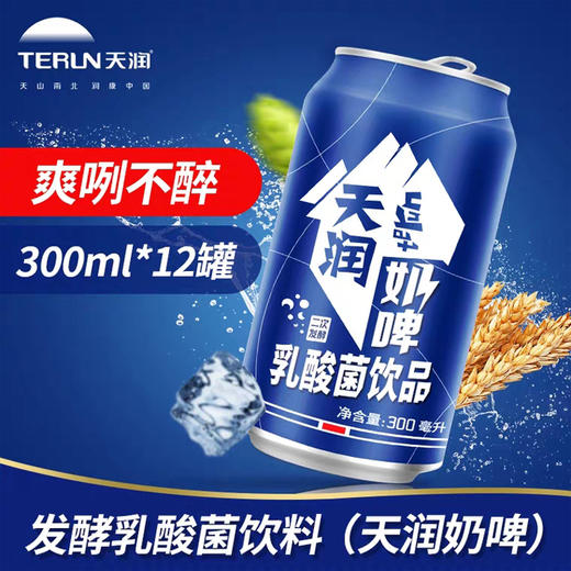 匠心壹品 新疆特产天润奶啤发酵乳酸菌饮料300ml12罐 商品图0