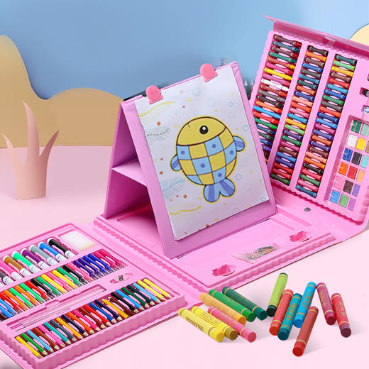优赫208色儿童玩具绘画工具套装